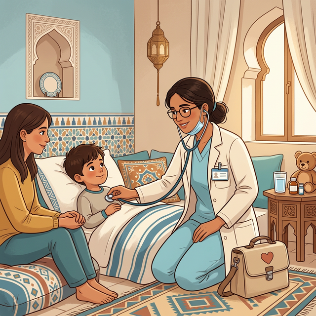 Urgences Pédiatriques à Tanger : Quand Appeler un Médecin à Domicile pour Votre Enfant